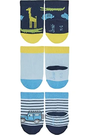 Sterntaler Baby-Jungen Söckchen 3erPack Dschungel Socken, , 16