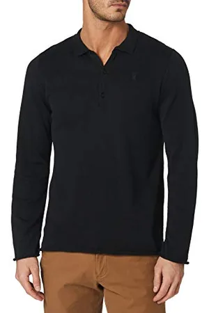Herrlicher Herren Pale Plain Cotton Mix Pullover, , M