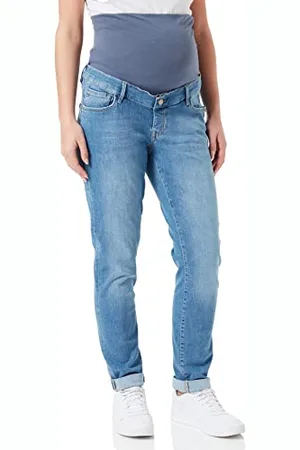Noppies Maternity Damen Over The Belly Skinny Avi Light Aged Blue Jeans, Blue-P409, 26/30