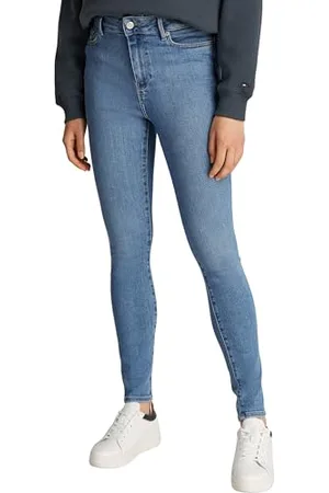 Tommy Hilfiger Damen Harlem U Skinny HW WW0WW43716 L/S Shirt, , 34W / 28L