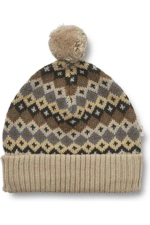 WHEAT Strickmütze Mütze Beanie Nolo Junior Größen Unisex Jungen und Mädchen 100% Bio-Baumwolle Öko Tex Standard
