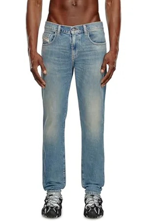 Diesel _2019 D-STRUKT_Pants_Blau_31 Kurz