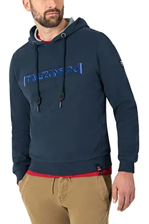 Timezone Herren Cosy Hoodie Kapuzenpullover, , S