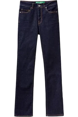 Benetton Damen Pantalone 4ORHDE00G Jeans,