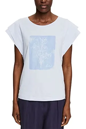 ESPRIT Damen 032EE1K332 T-Shirt, , L