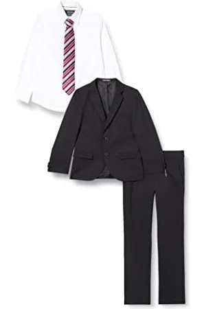 G.O.L. Jungen Bekleidungsset 4-tlg. Anzug, bestehend aus Sakko, Hose, Hemd, Krawatte, Gr. 152