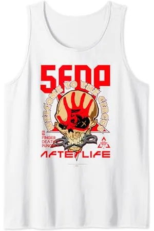 Five Finger Death Punch 5FDP – Welcome To The Circus White Tank Top