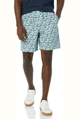 Amazon Herren Walkshorts Schrittlänge 20 cm lockere Passform mit Kordelzug (in Übergröße erhältlich), , M