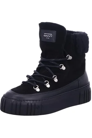 GANT FOOTWEAR Damen SNOWMONT Stiefelette, Black, 42 EU