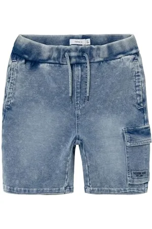NAME IT Jungen Nkmryan Jogger Dnm L Shorts 8900-tr Noos, , 152