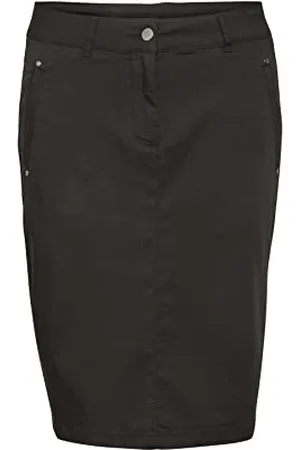 Kaffe Damen Women Slim fit Kalea Rivet Skirt Rock, , 38