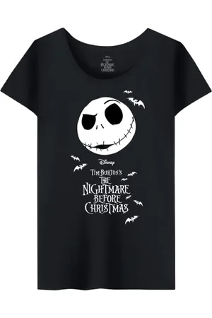 The Nightmare Before Christmas Nightmare Before Christmas Damen Wojackdts019 T-Shirt, , X-Large