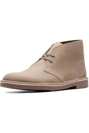 Clarks Herren Bushacre 2 Chukka-Stiefel, Braungrau-Taupe Suede, 41 EU Weit