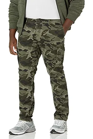 Amazon Herren Gerade geschnittene Stretch-Cargohose (erhältlich in Big & Tall), , 31W / 32L