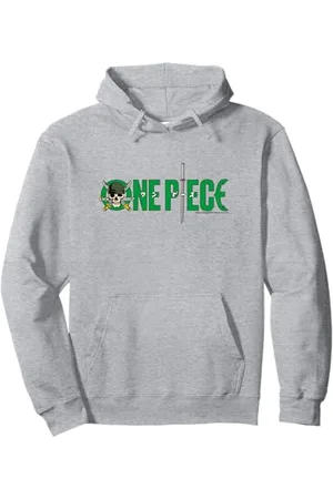 Onepiece Einteiliges Roronoa Zoro Piratenjäger-Abzeichen Anime Pullover Hoodie S