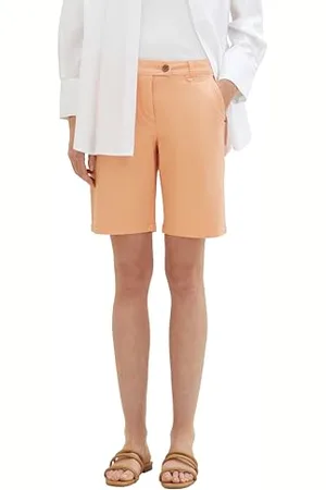 TOM TAILOR Damen Chino Bermuda Shorts, , 32