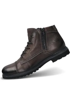 Bugatti Herren-321-A0U3L-3500-1100-Stiefel Kaltfutter,dark grey,44