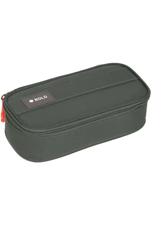 LÄSSIG Bold Schlampermäppchen Stiftemäppchen Federmäppchen/School Spacy Pencil Case Bold Dark