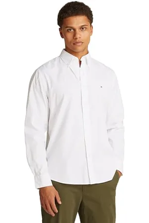 Tommy Hilfiger Herren CORE Flex POPLIN SOLID RF SHIRTMW0MW39988 Bomberjacke, , XL