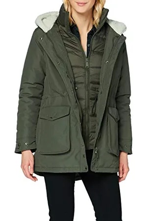 Schott NYC Damen Jktjerseyw Jacke, , X-Small