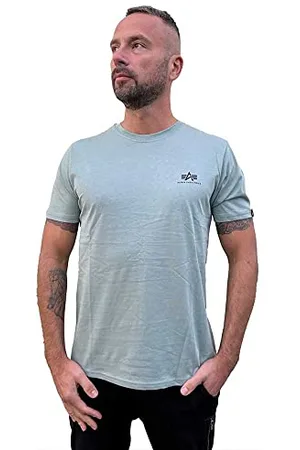Alpha Industries Basic T Small Logo T-Shirt für Herren