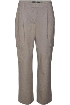 VERO MODA VMPIA MR Straight Herringbone Pant
