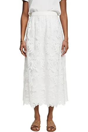 ESPRIT Damen 023EO1D312 Rock, , L