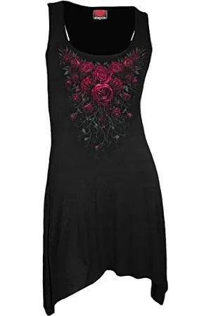 Spiral Blood Rose - Kleid im Gothic-Stil - - XL