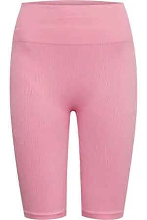 TheJoggConcept . JCSAHANA Biker Shorts Damen Shorts Kurze Hose Radlerhose mit Stretch-Anteil Tight-Fit, Größe:S/M, Farbe: