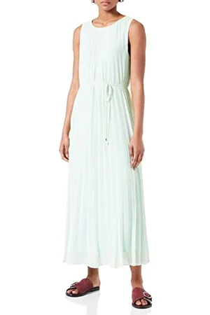 Comma, Maxikleid mit Plisséfalten