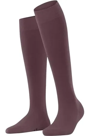 Falke Damen Kniestrümpfe Softmerino W Kh Wolle Baumwolle lang einfarbig 1 Paar, , 39-40