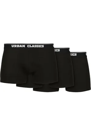 Urban classics Herren Organic Boxer Shorts 3-Pack Boxershorts, , S