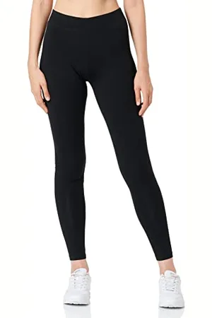 ONLY Play Damen ONPPERFORMANCE Jersey Leggings, Print: W. Black & Red Black, M