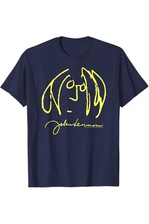 John Lennon Design Klassischer Rocksänger der 70er Jahre T-Shirt