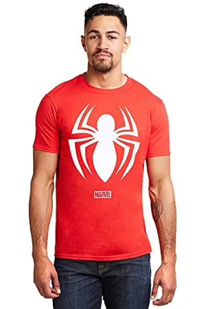 Marvel Herren Spiderman Logo T-Shirt, , XL