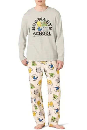 Amazon Harry Potter Herren Pyjama-Nachtwäsche-Set Aus Weichem Flanell (Erhältlich In Übergröße), , XS