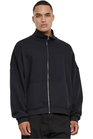 Urban classics Herren TB6312-90‘s Track Jacket Jacke, Black, L