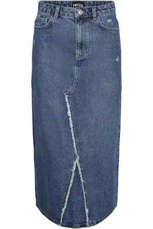 Pieces® Female Jeansrock PCALFI