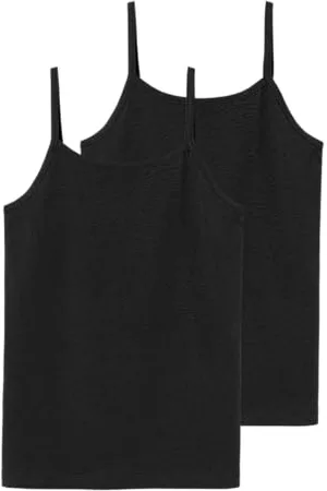 NAME IT Mädchen Nlfnove Strap Short 2p Noos Trägertop, , 146-152 EU