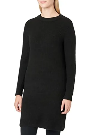 Pieces® Pcellen Ls O-Neck Knit Dress Noos Bc