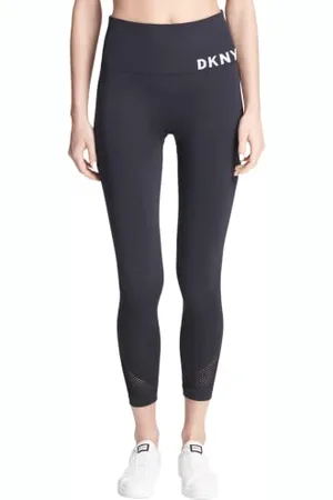DKNY Damen High Waist Seamless Leggings, , L EU
