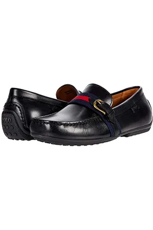 Ralph Lauren Riali Driver Herren-Loafer, Schwarz, 43 EU