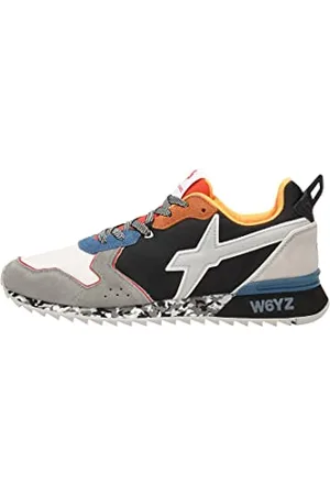 W6YZ Sneakers aus technischem Gewebe und Veloursleder, 40