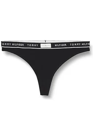 Tommy Hilfiger Damen String Thong Tanga, Schwarz (Black), XL