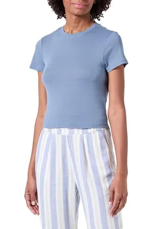 ONLY Onlelina S/S O-Neck Short Top JRS