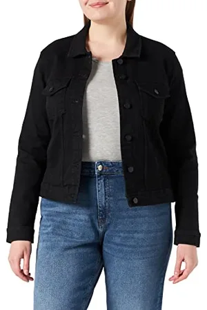 ONLY Damen CARWESPA LS Jacket Black DNM Jacke, 42