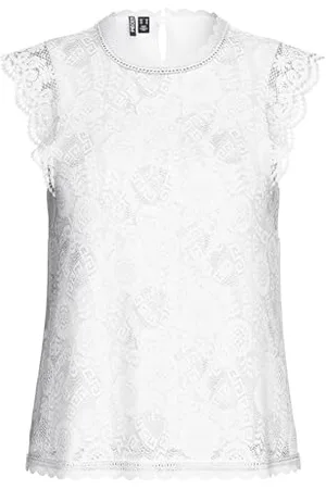 Pieces® PCOLLINE SL LACE TOP NOOS BC