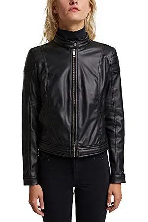 ESPRIT Damen Jacke 110ee1g307, 001/Black, XL