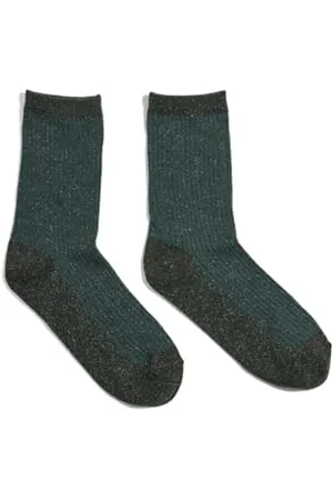 Pieces® PCSEBBY GLITTER LONG STRIPE SOCKS NOOS