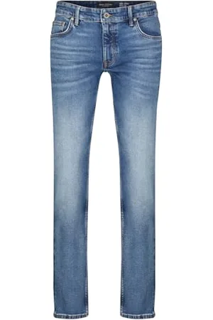 Marc O’ Polo Marc OߴPolo Herren Jeanshose mit Stretch-Anteil Shaped Fit, (Retro Blue Wash), W32/L32